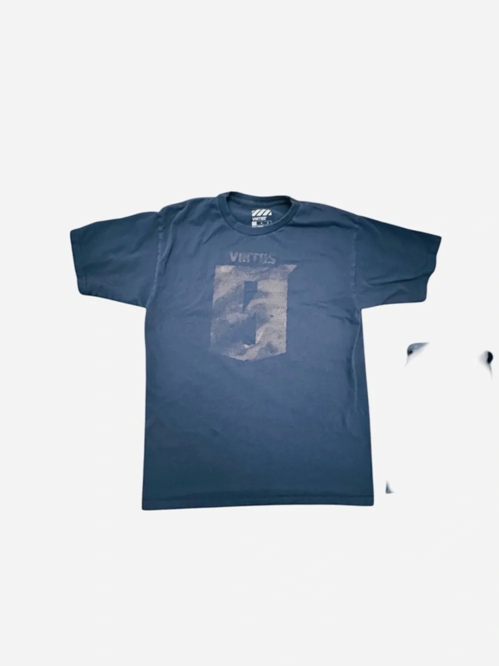 Viktos Graphic Short Sleeve Tee Duo - Navy & Heather Blue Mens Medium - Picture 3 of 10